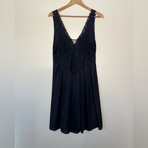 FESTIVAL NIGHTGOWNS WOMENS BLACK MIDI